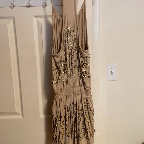 Womens Boston Proper Gold Dress / Tank Size Medium - Picture 3 of 4